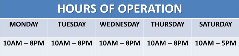 Hours of Operation