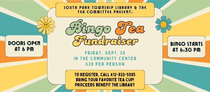 2026 Bingo Tea Fundraiser